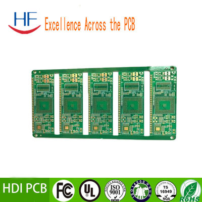ENIG FR4 HDI sztywne płyty główne PCB Fabrykacja zanurzenie złoto 1,0 mm