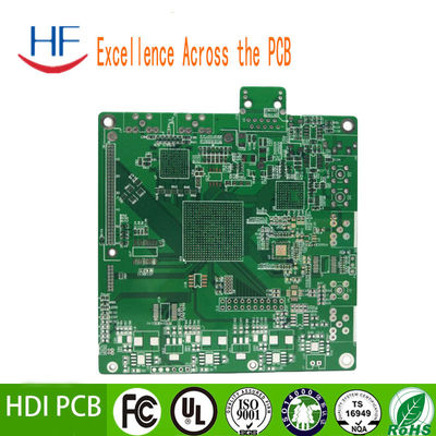 Wielowarstwowy klucz HDI PCB Fabrykacja Zgromadzenie Immersion Gold