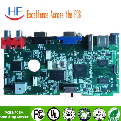 8 warstwy HDI PCB Prototyp Płyty Fabrykacja usługi zielone 6mil