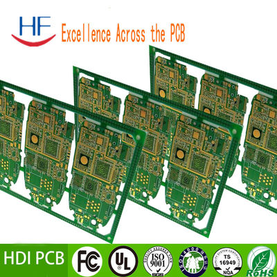 Płyty drukowane PCB HDI o wysokiej temperaturze HASL Fr4
